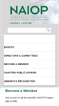 Mobile Screenshot of naioporegon.org